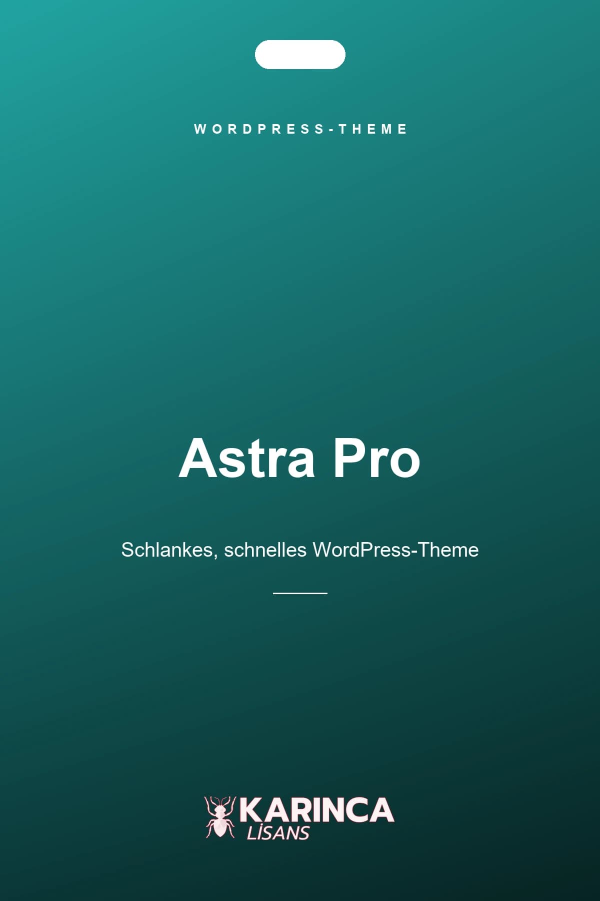 Astra Pro Theme Lizenz für WordPress – Produktbild von Karınca Lisans