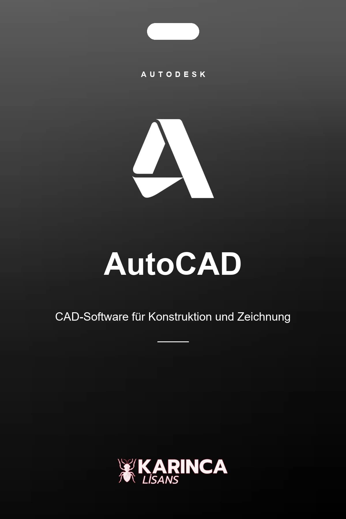 AutoCAD Bildungslizenz – Produktbild von Karınca Lisans