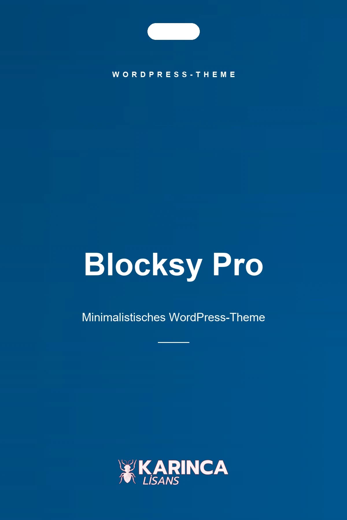 Blocksy Pro Theme Lizenz für WordPress – Produktbild von Karınca Lisans