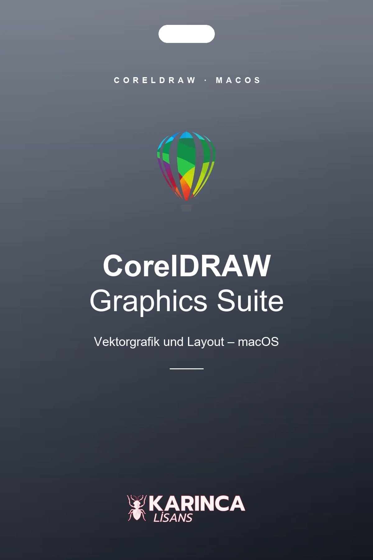 CorelDRAW Graphics Suite Lizenz für Mac – Produktbild von Karınca Lisans