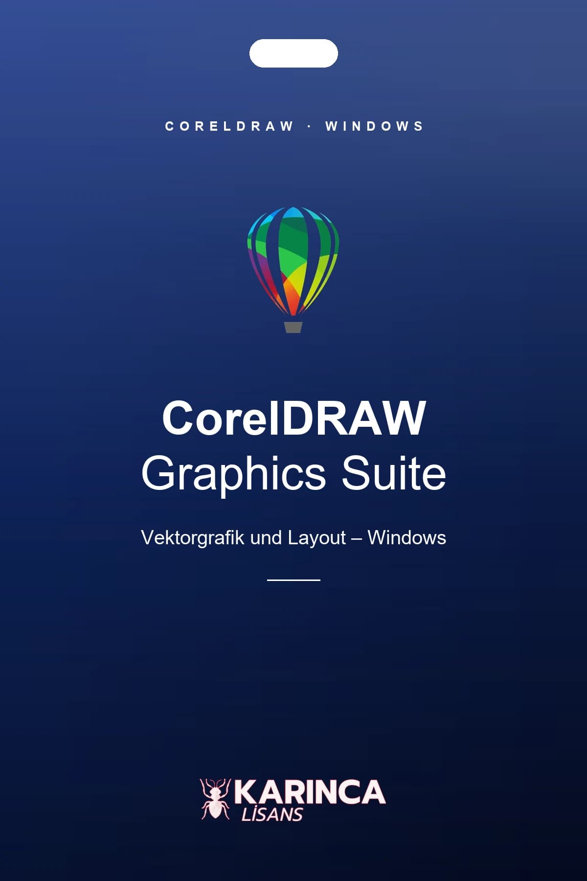 CorelDRAW Graphics Suite Lizenz für Windows – Produktbild von Karınca Lisans