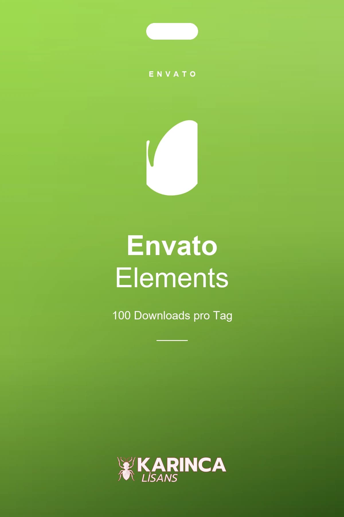 Envato Elements Zugang über Download-Panel – Produktbild von Karınca Lisans