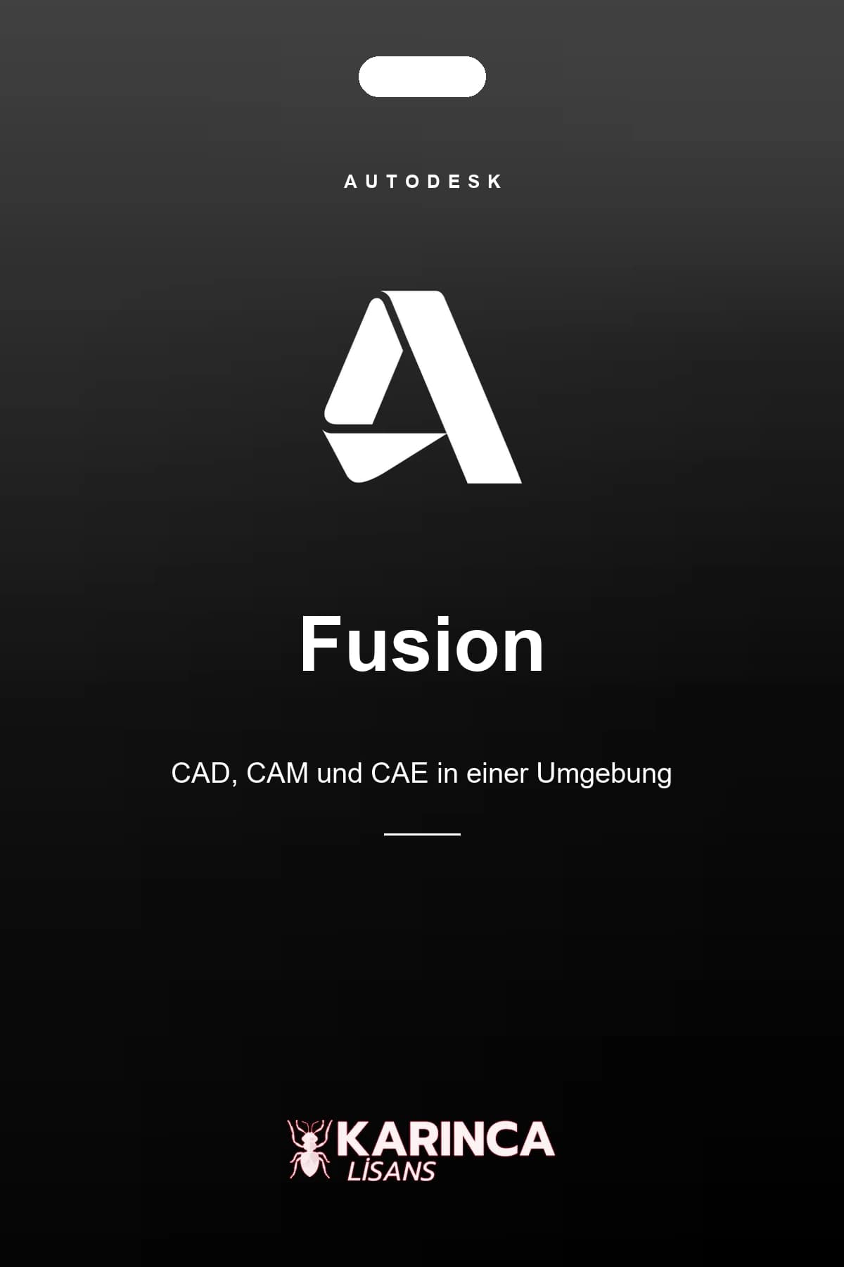 Autodesk Fusion Bildungslizenz – Produktbild von Karınca Lisans