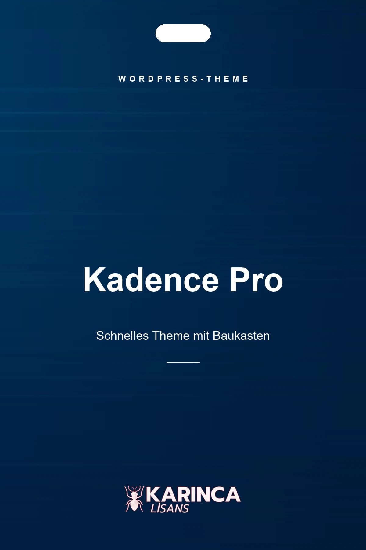 Kadence Pro Lizenz für WordPress – Produktbild von Karınca Lisans