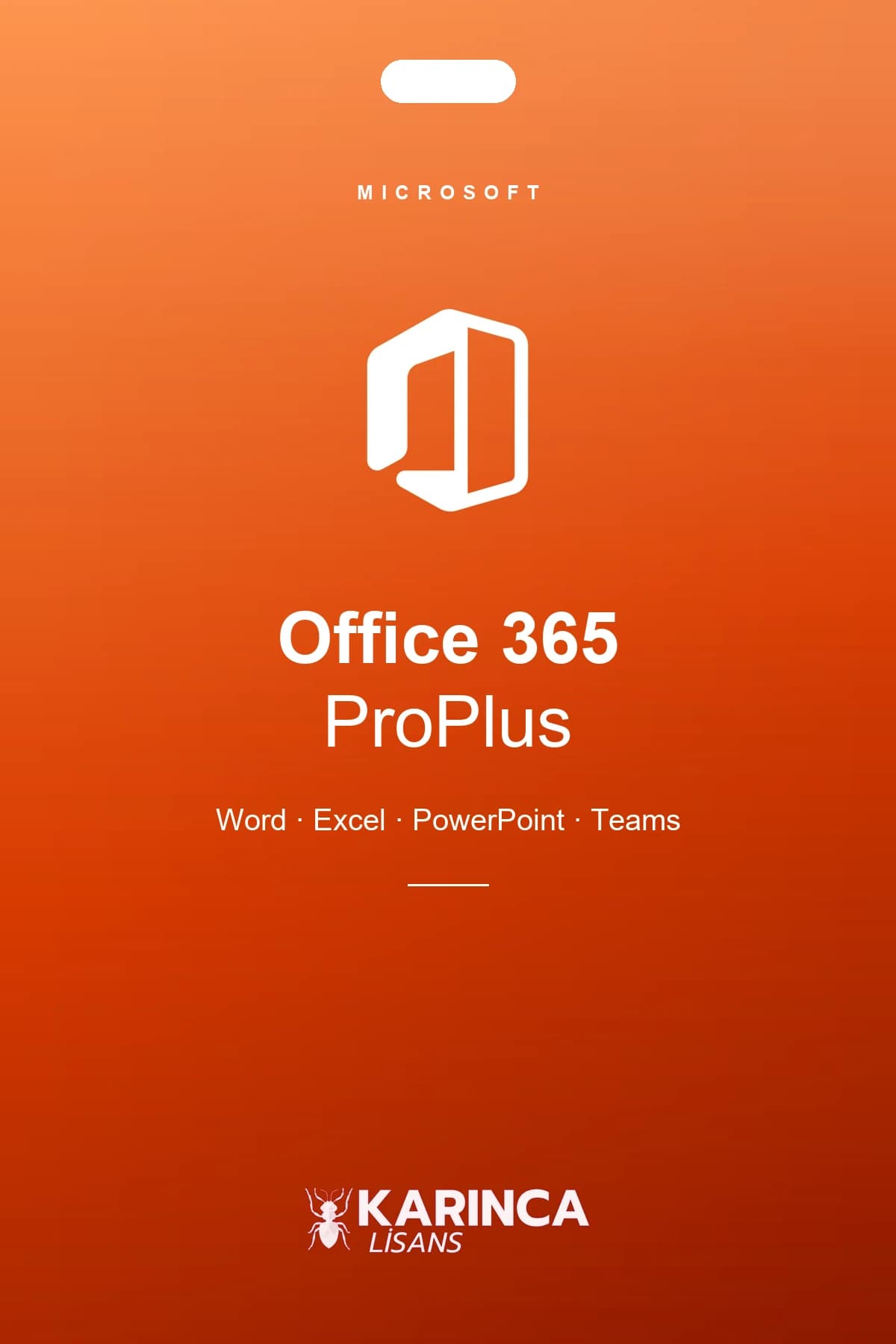 Office 365 ProPlus Abonnement – Produktbild von Karınca Lisans