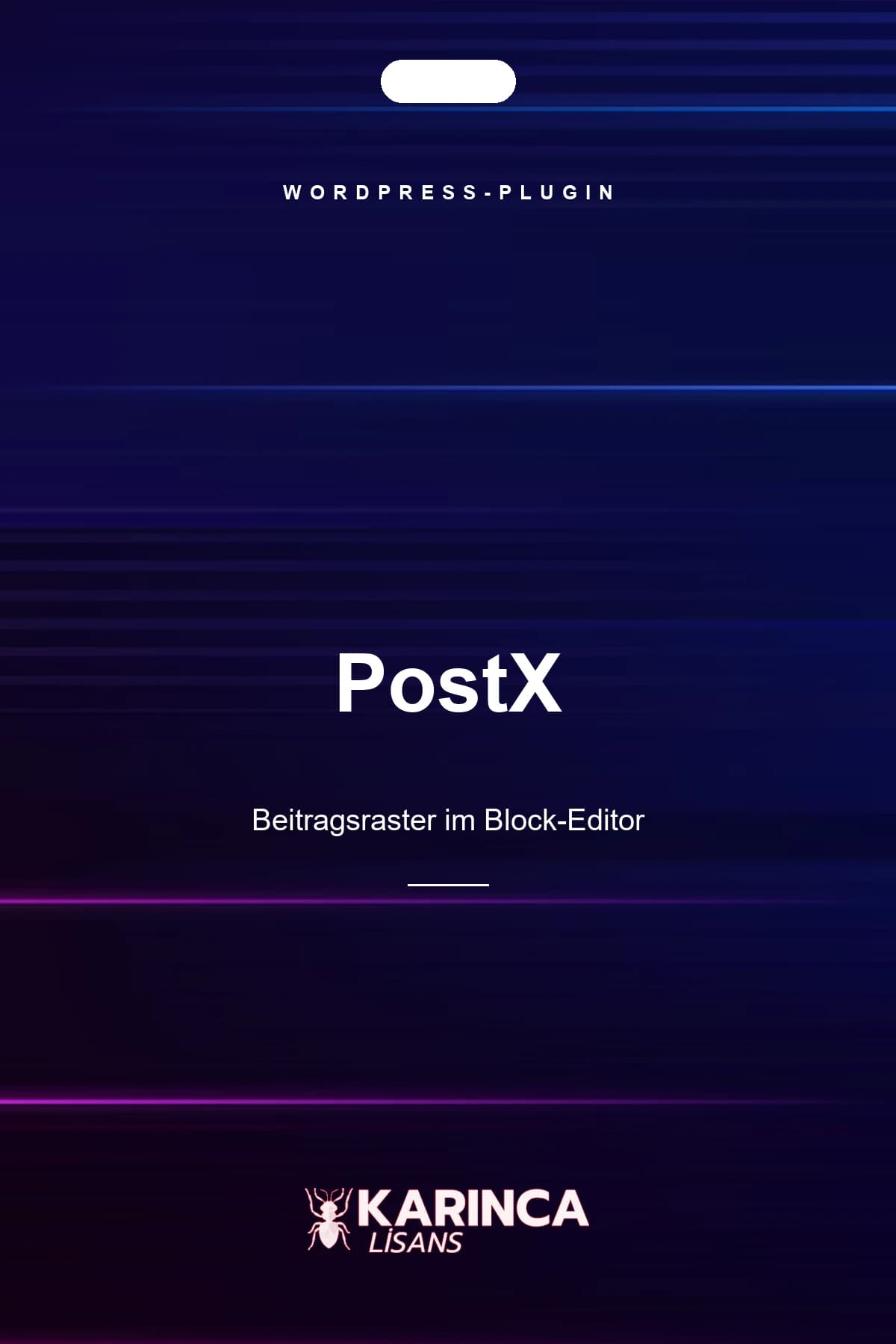 PostX Lizenz für WordPress – Produktbild von Karınca Lisans
