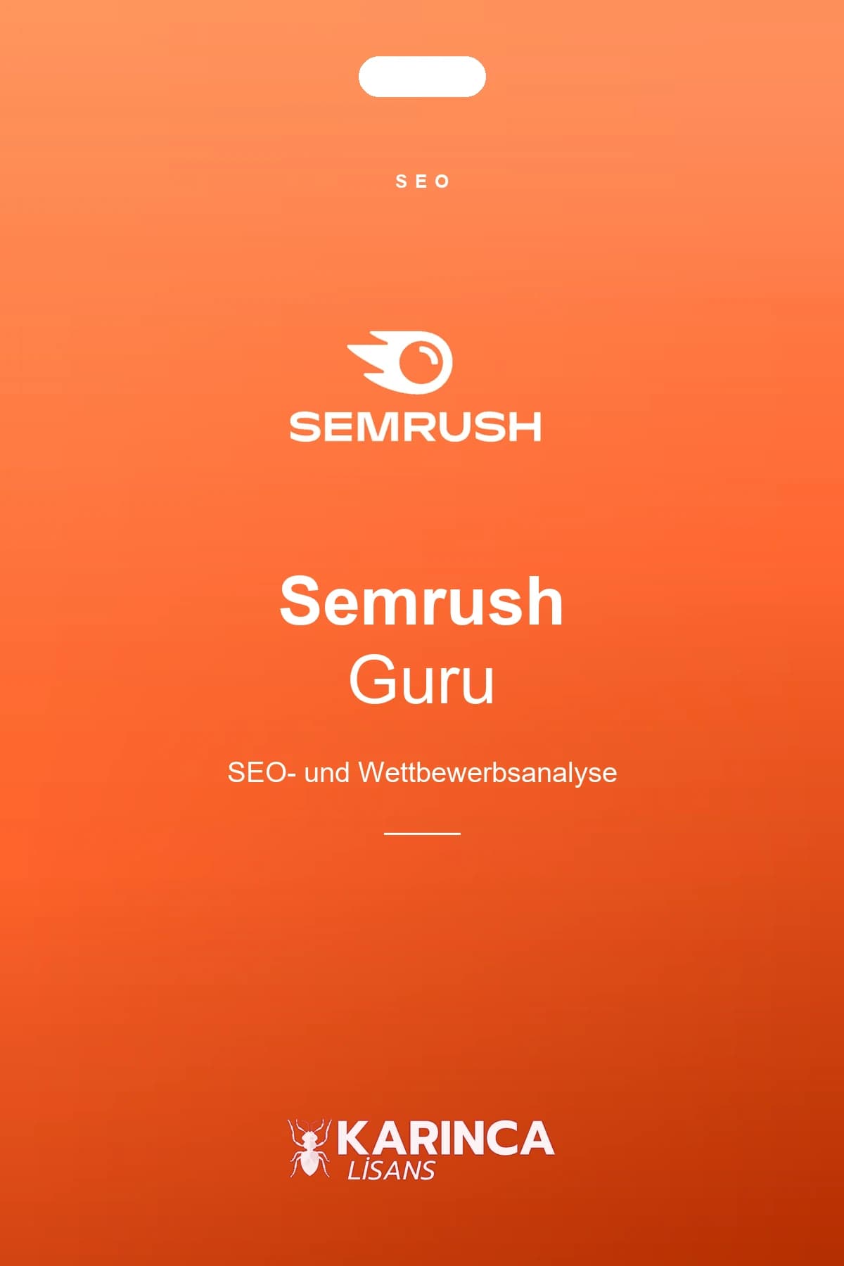 Semrush Guru Zugang für 14 Tage – Produktbild von Karınca Lisans