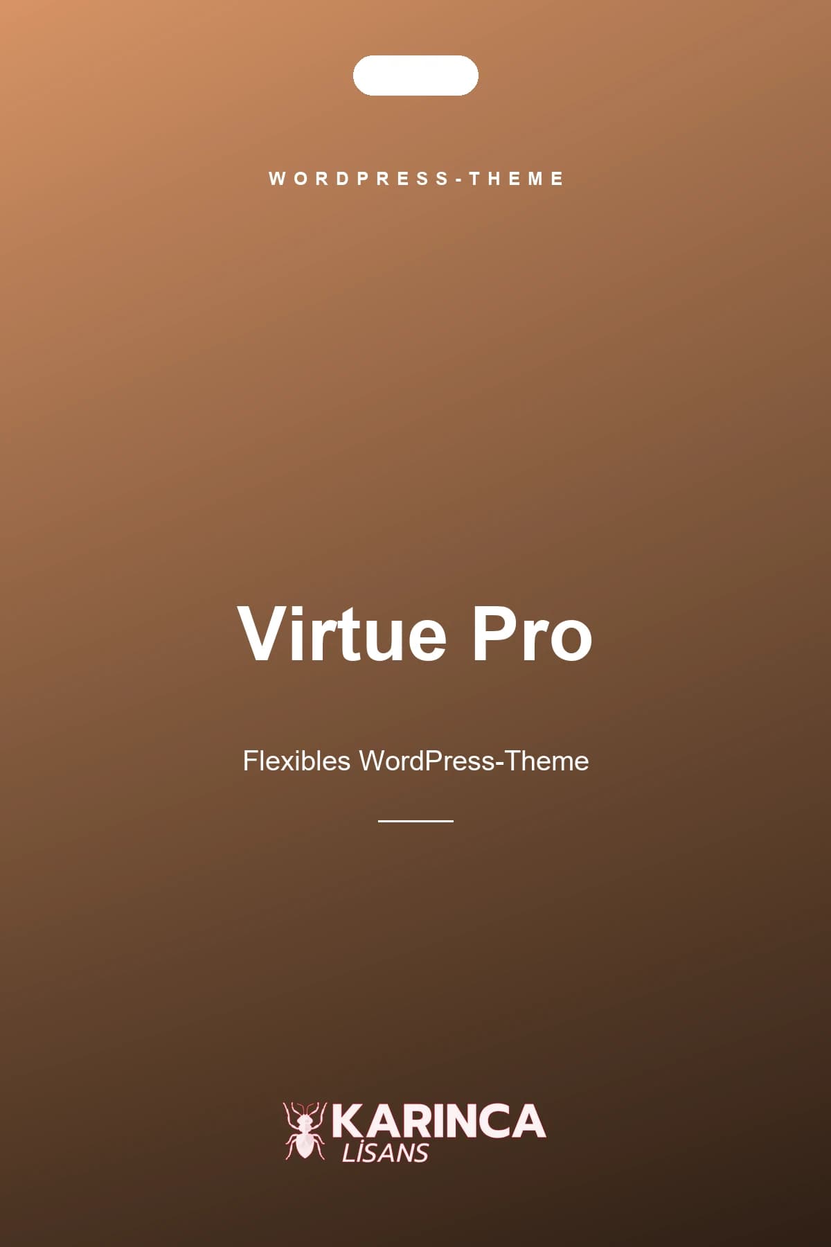 Virtue Pro Theme Lizenz für WordPress – Produktbild von Karınca Lisans