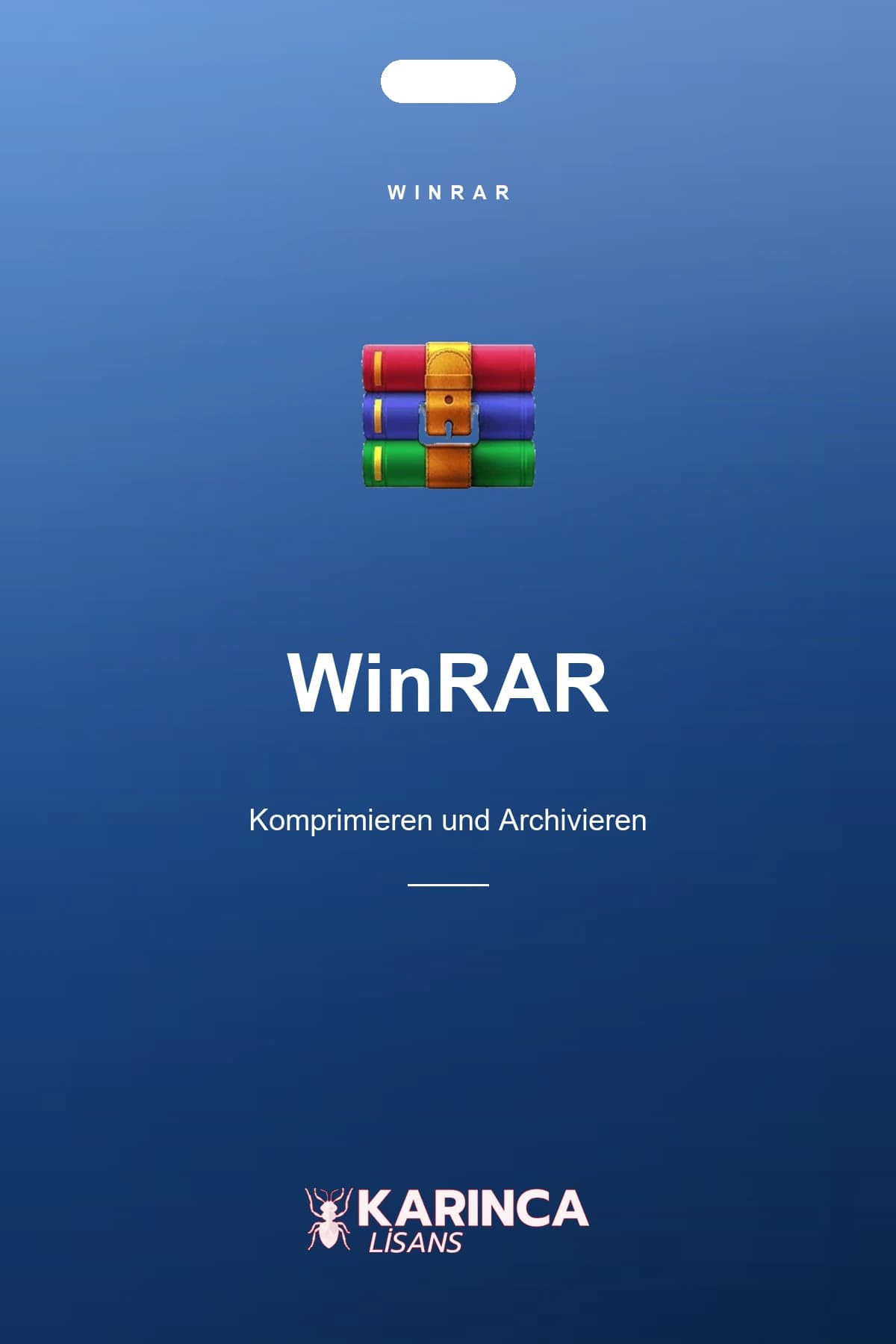 WinRAR Lizenz – Produktbild von Karınca Lisans