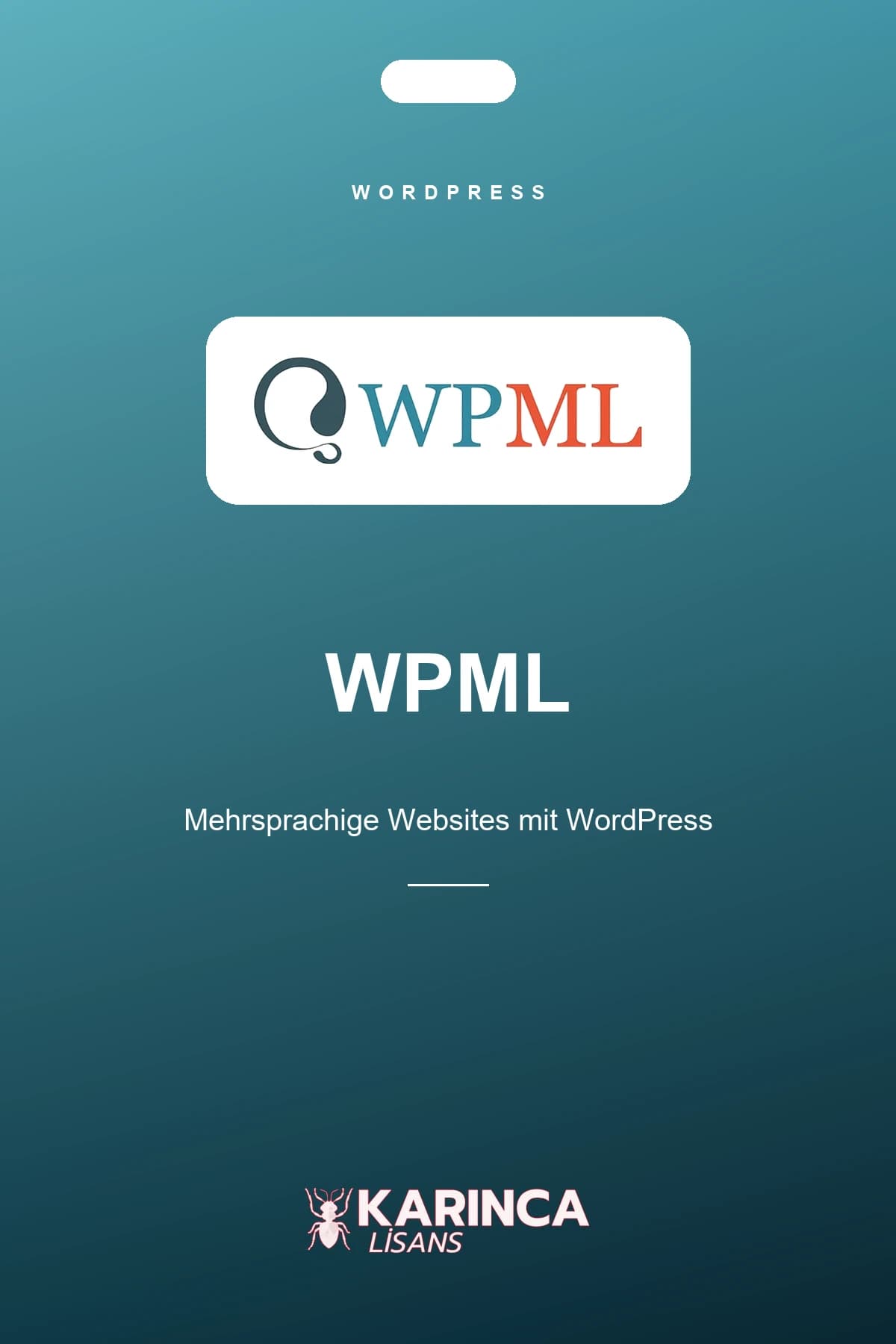 WPML Lizenz für WordPress – Produktbild von Karınca Lisans
