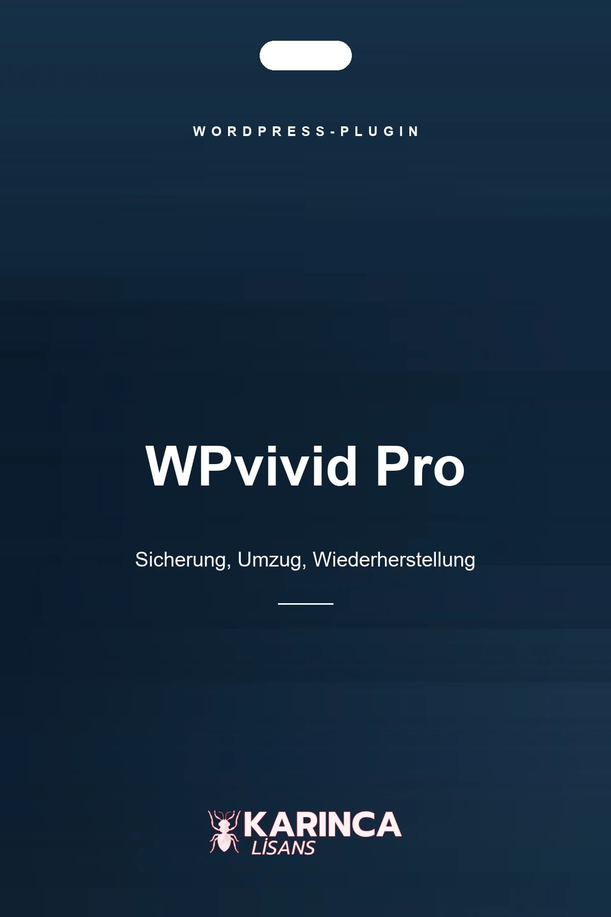 WPvivid Pro Lizenz für WordPress – Produktbild von Karınca Lisans