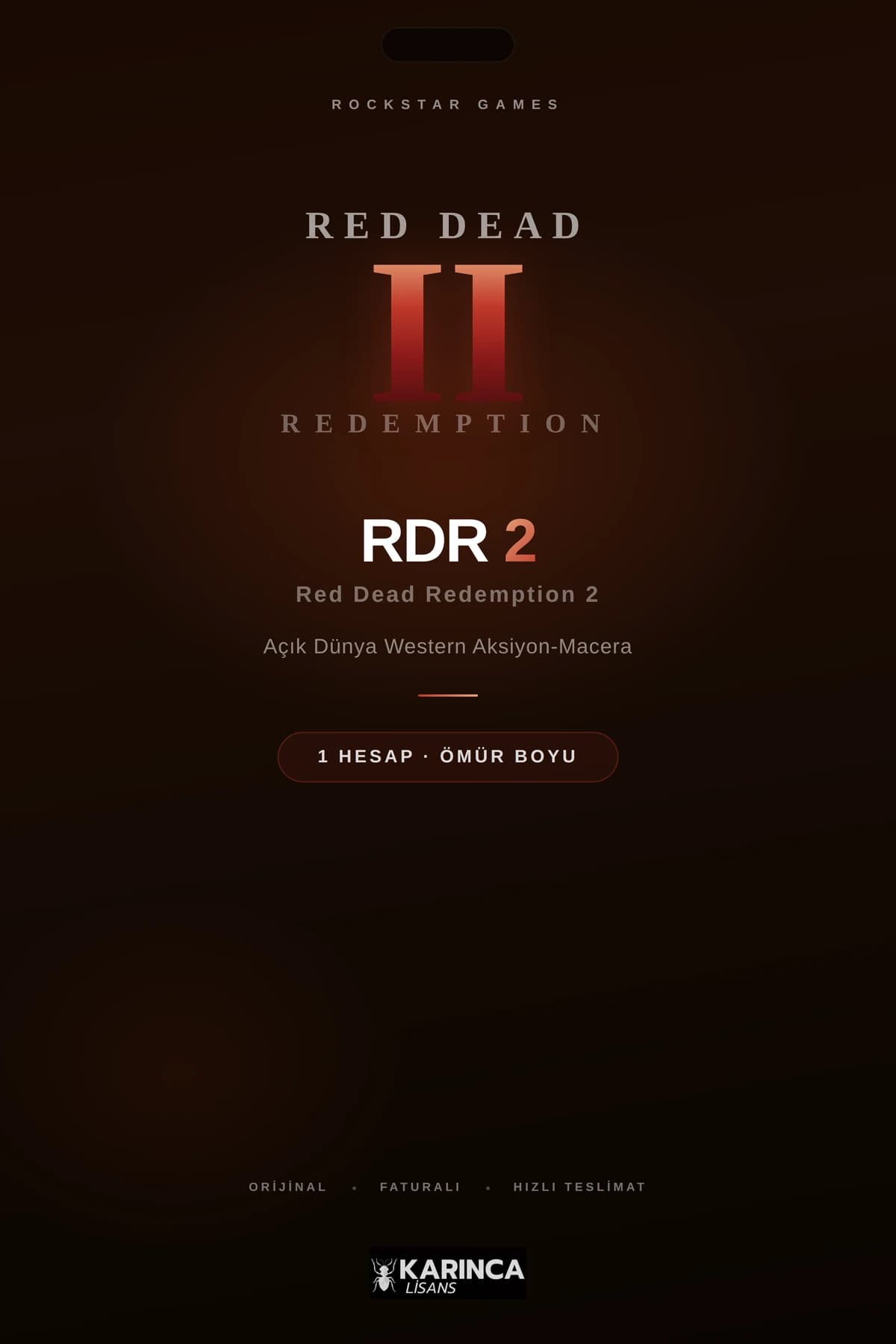 Red Dead Redemption 2 satın al