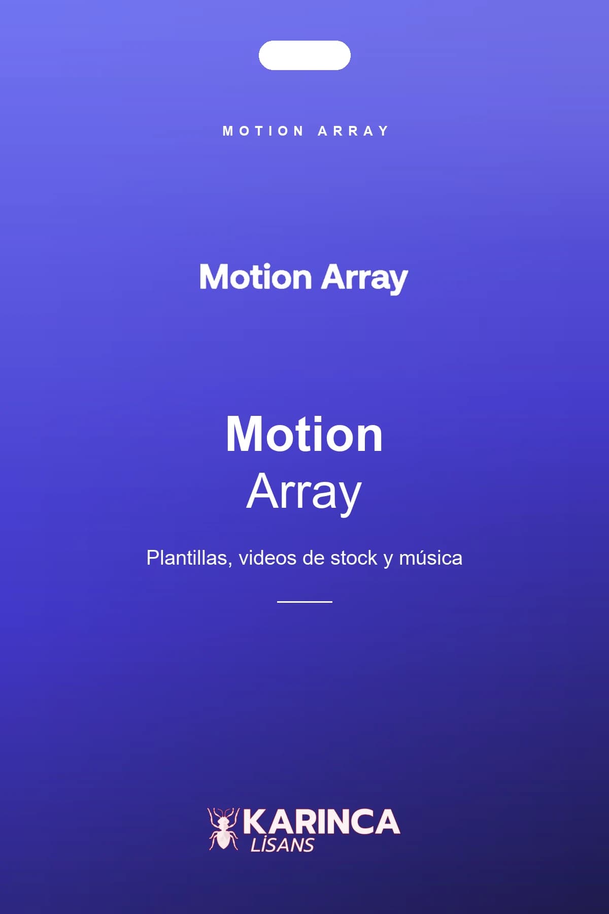 Licencia de Motion Array Premium: plantillas, vídeo de stock y música para editores