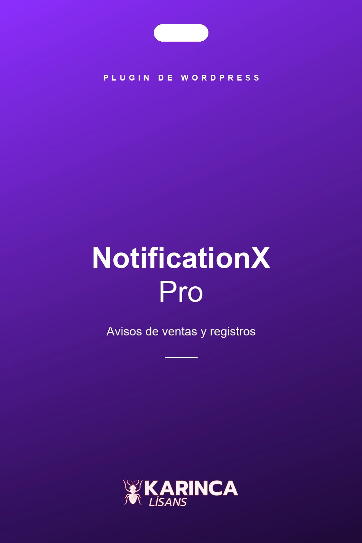 Licencia de NotificationX Pro