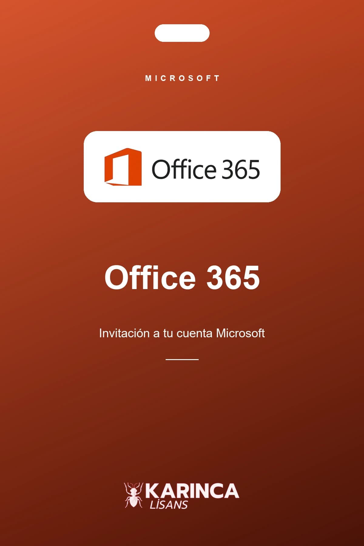 Licencia de Office 365 con invitación a tu correo