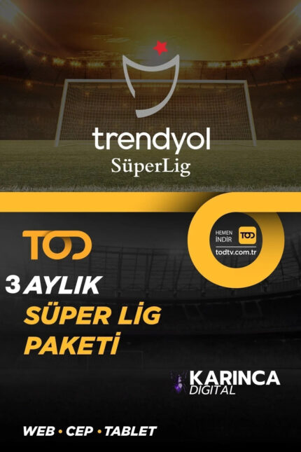TOD TV 3 Aylık Süperlig Paketi