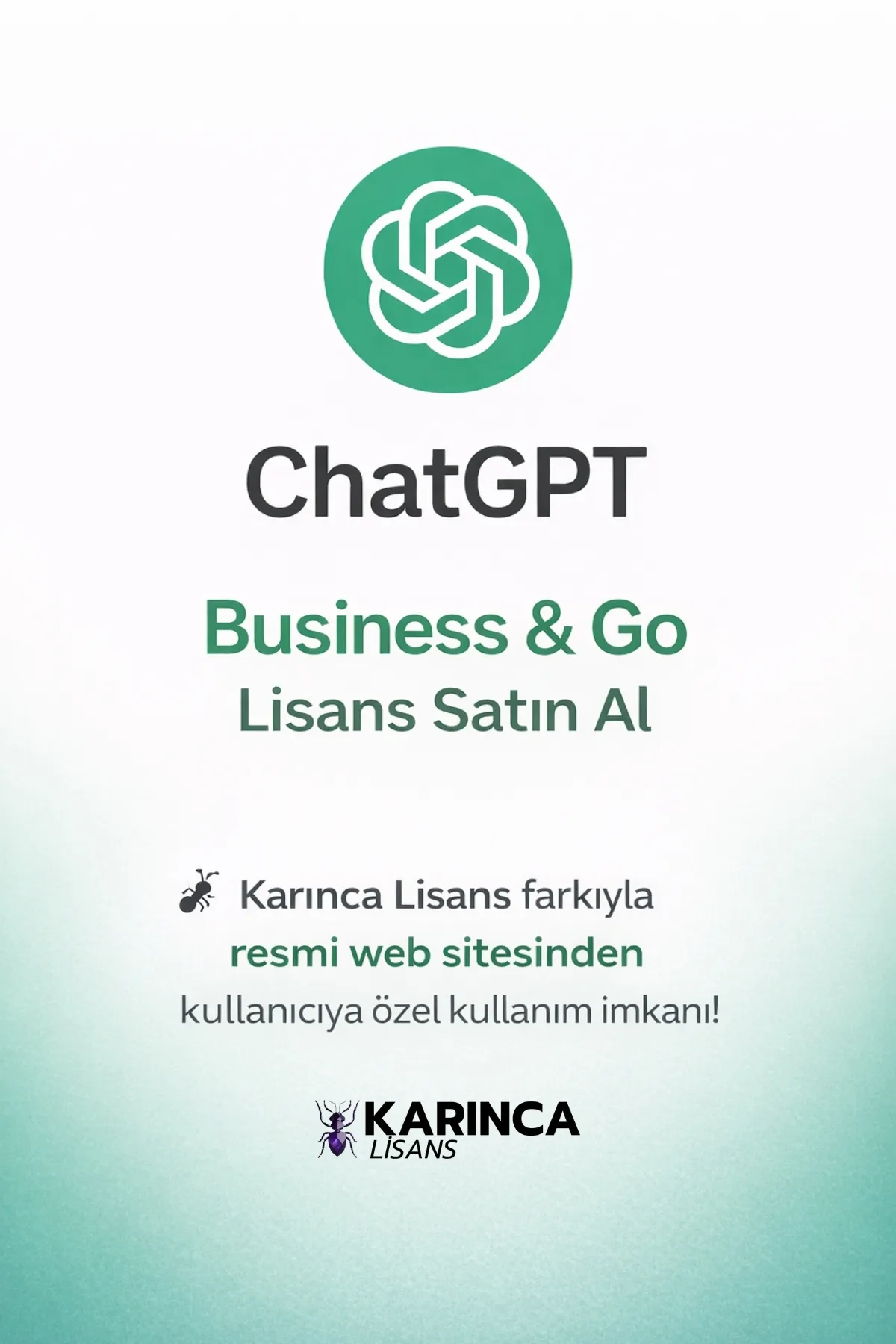 ChatGPT Lisans Satın Al