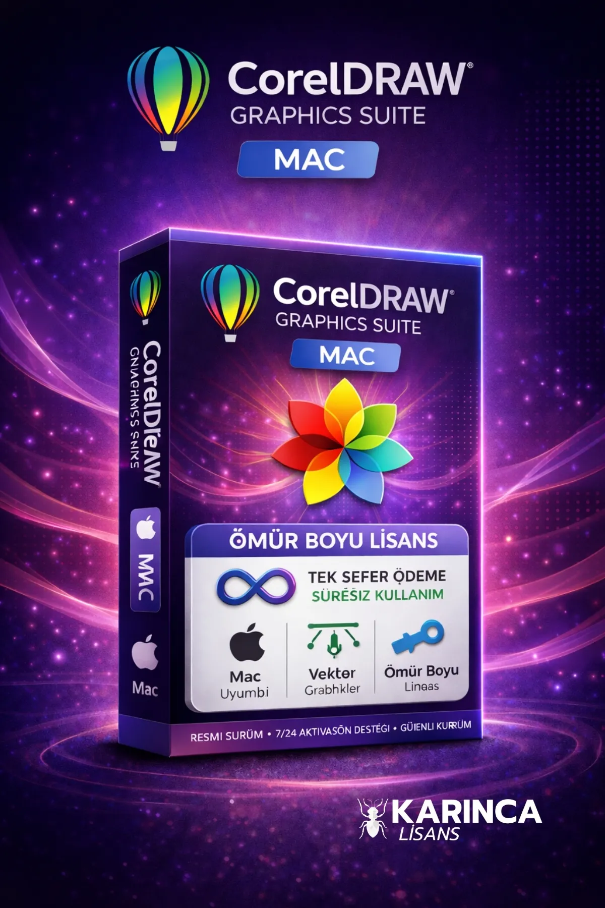 CorelDRAW Graphics Suite Lisans Mac