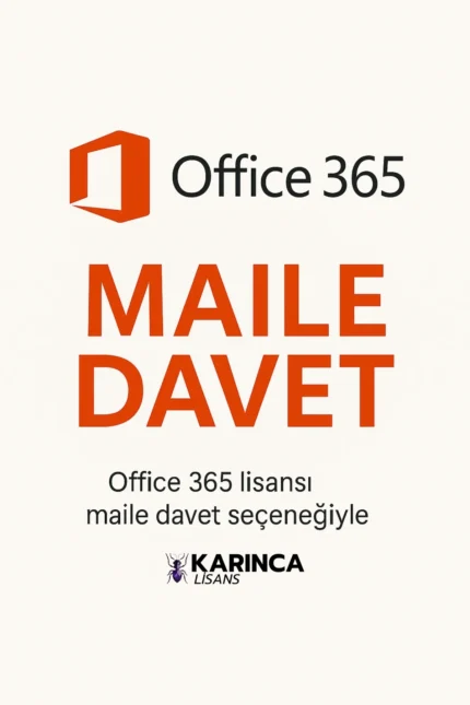Office 365 Lisans Maile Davet
