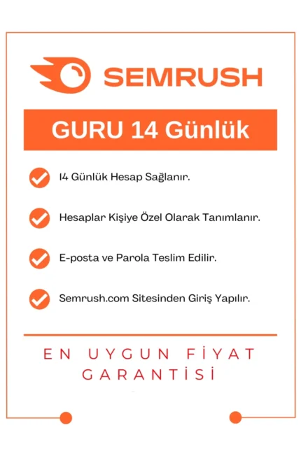 Semrush Guru Satın Al