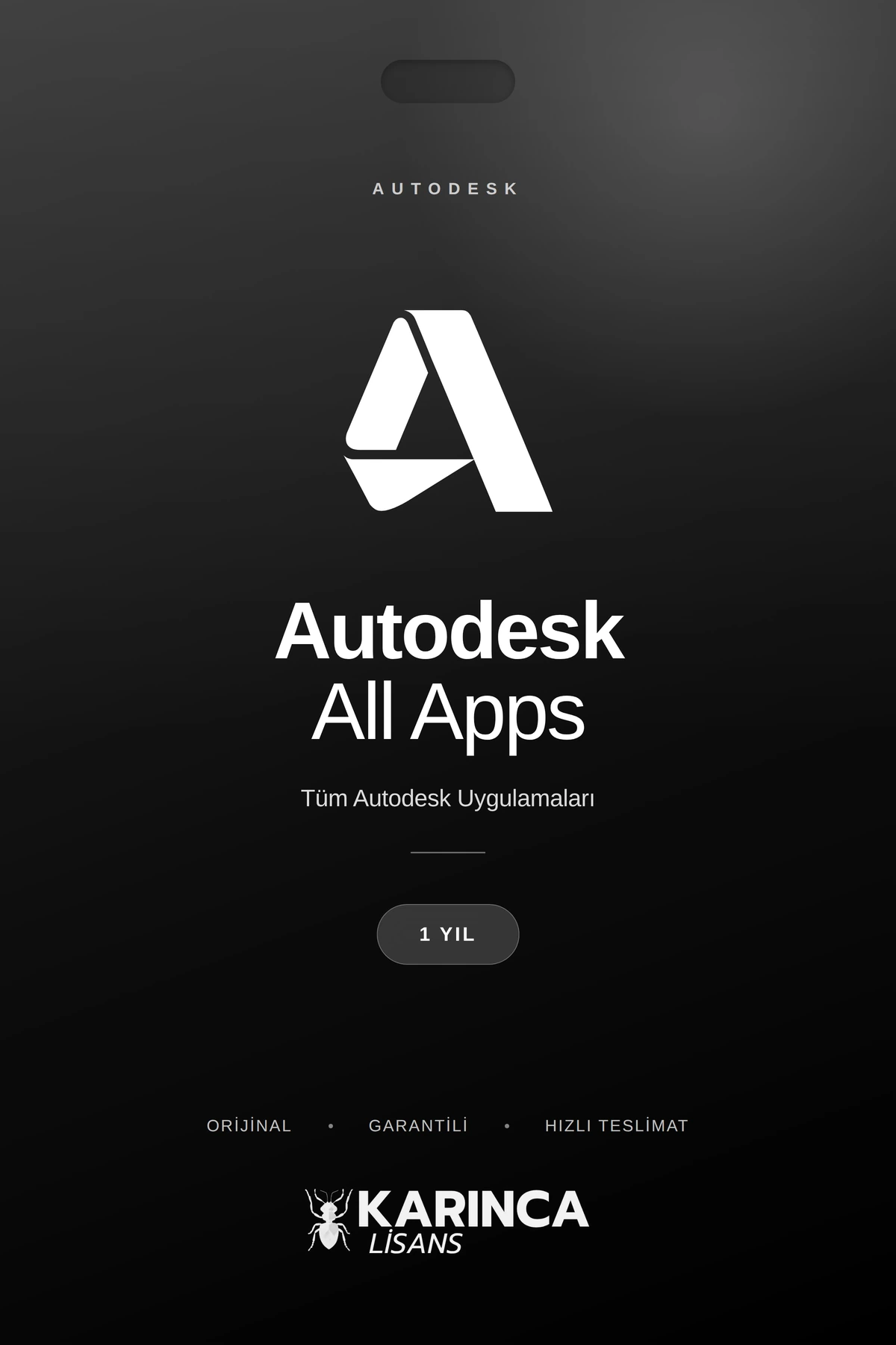 autodesk tüm uygulamalar lisans satın al