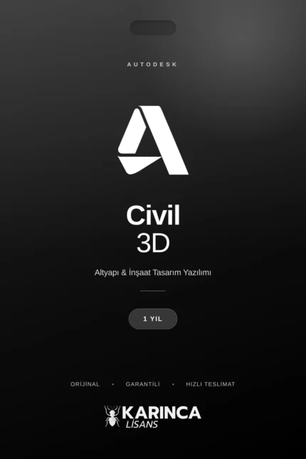 civil 3d lisans satın al