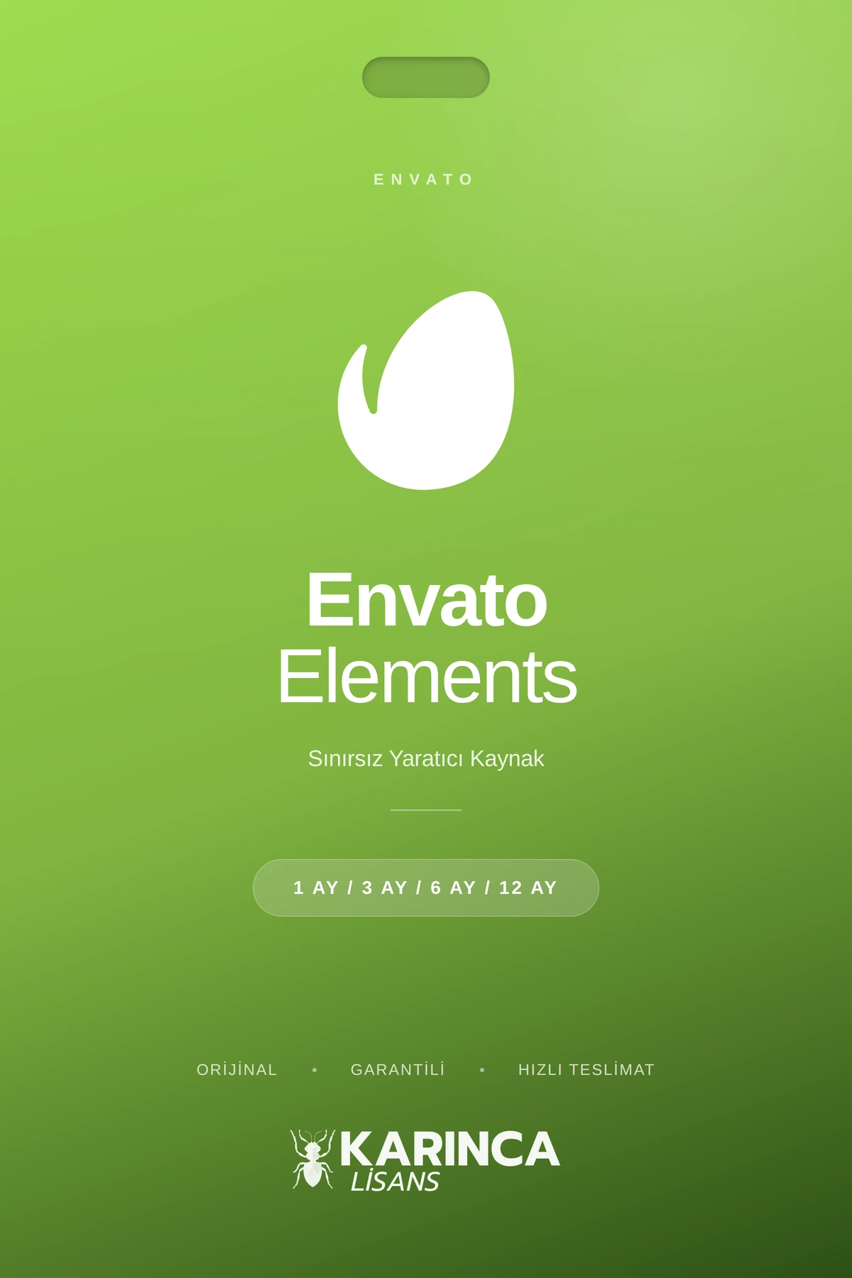 envato elements lisans satın al