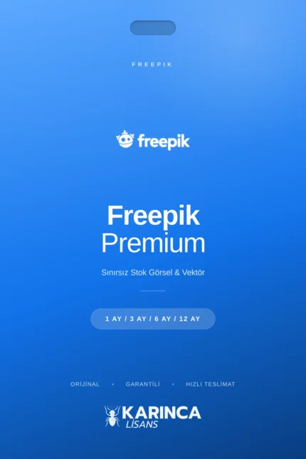freepik premium lisans satın al