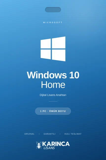 windows 10 home lisans key