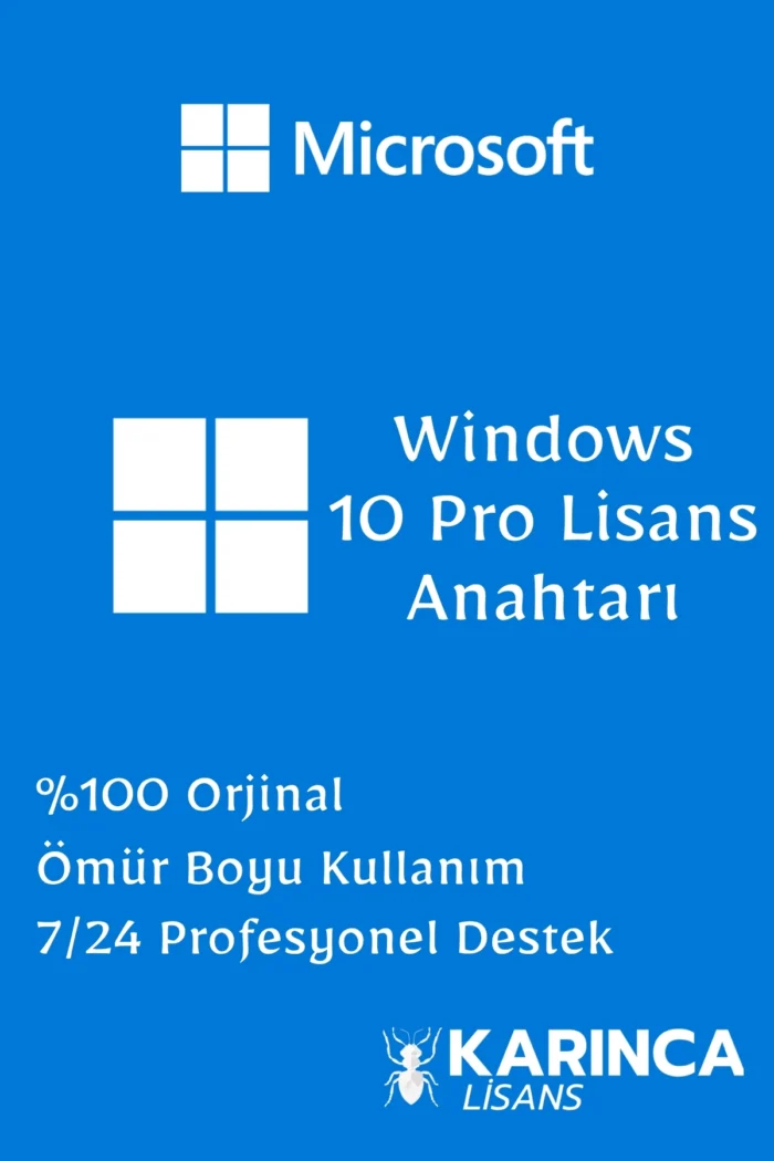 Windows 10 Pro Ucuz Lisans Al