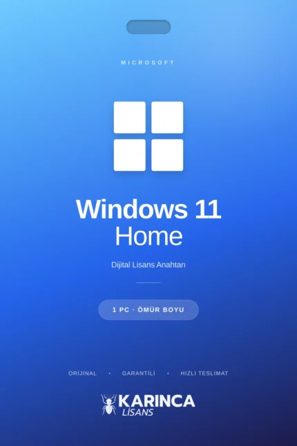 windows 11 home lisans key