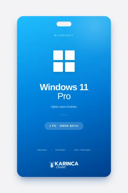 windows 11 pro lisans key